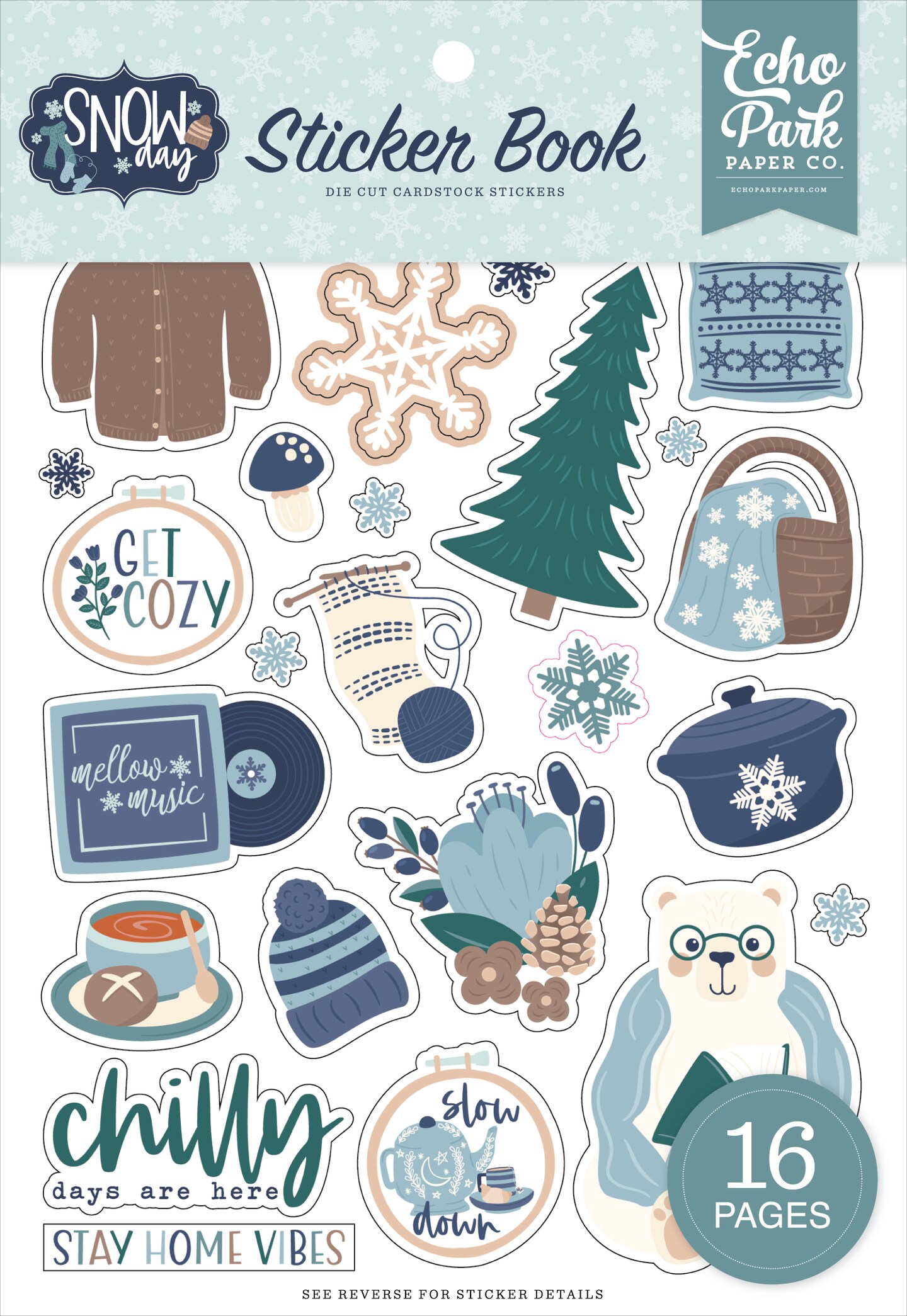 Snow Day Sticker Book