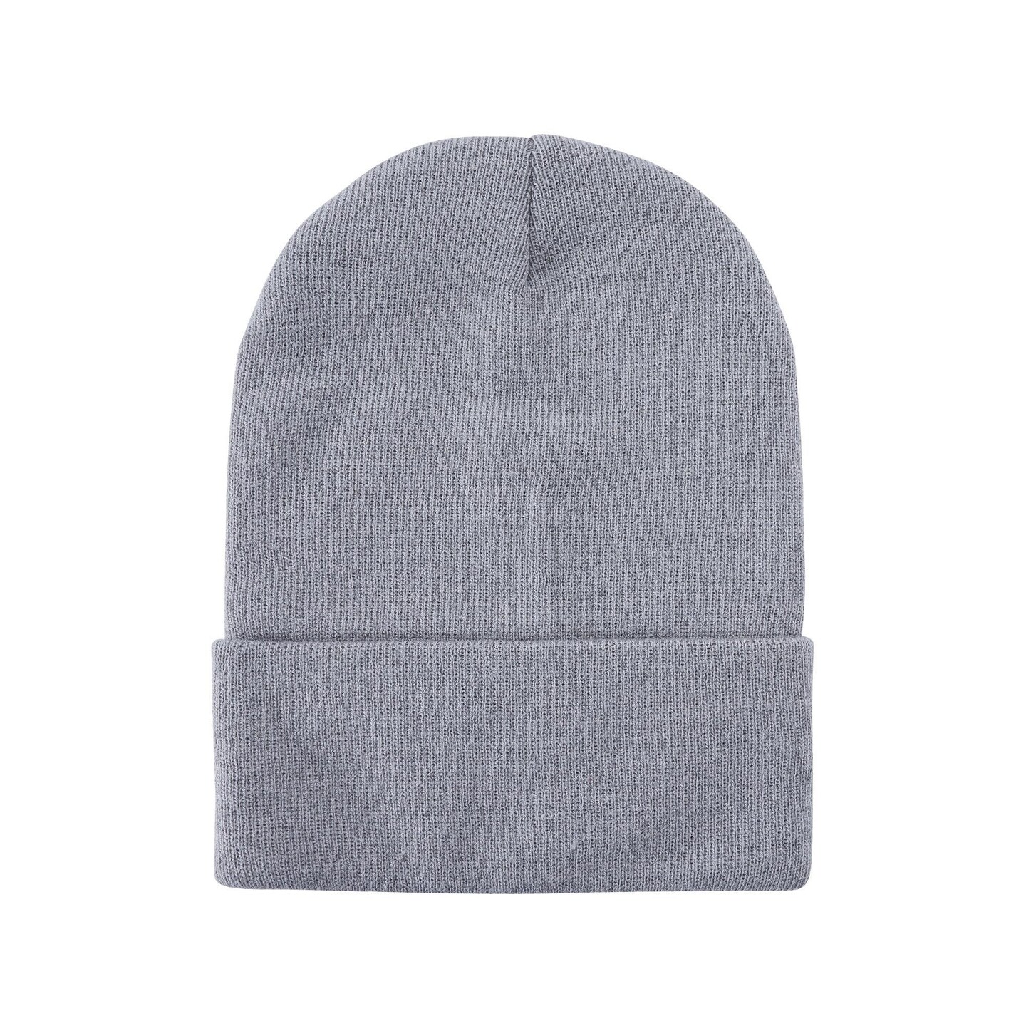 LB Long Beanie Acrylic Knit Hat for Cold Weather and Casual Style