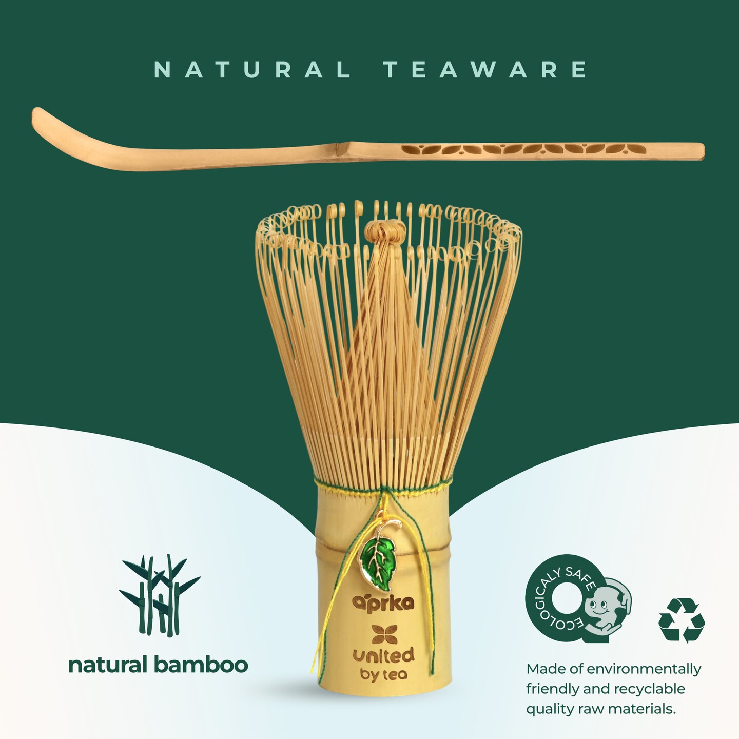 Set Matcha Kit ADDLIVE 5 Pezzi - Frusta, Ciotola, Cucchiaio, Supporto Per La Cerimonia Del Tè