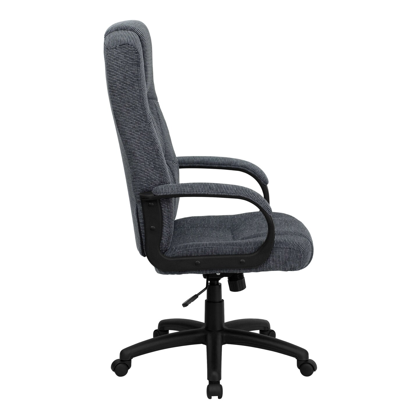 Emma and Oliver High Back Fabric Executive Swivel Office Chair with Arms