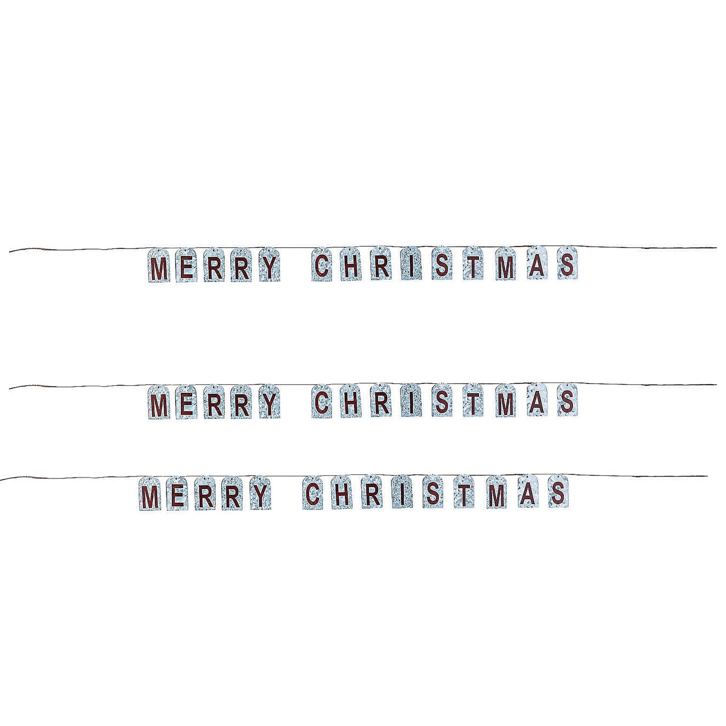 Holiday Handicraft Galvanized Garland