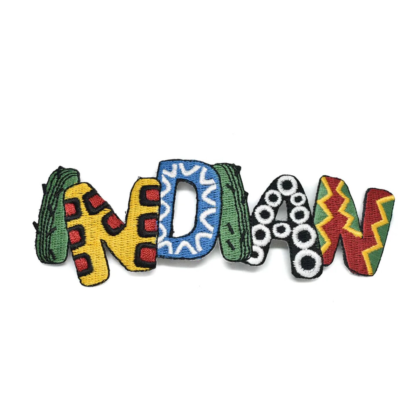 Embroidered Indian Iron On Patch for Jackets Jeans Bags Hats and Home Décor Projects