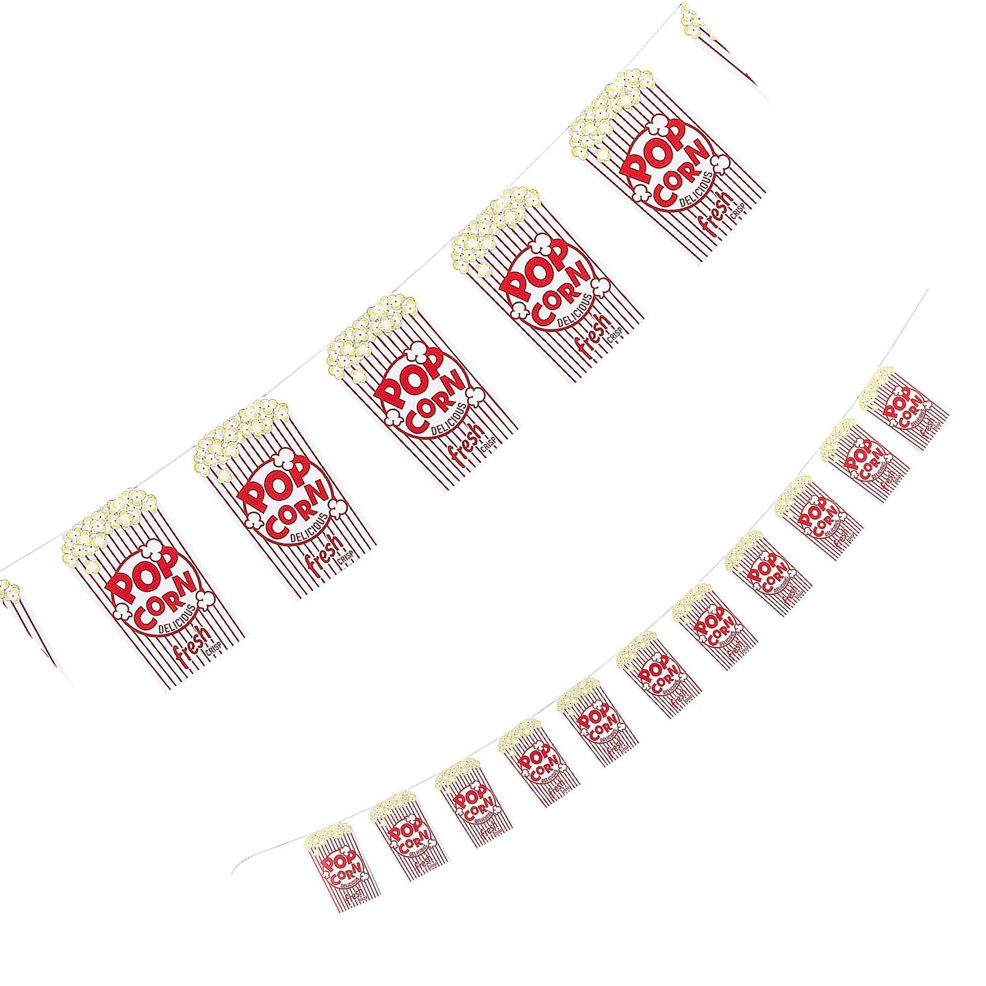 Popcorn Box Garland