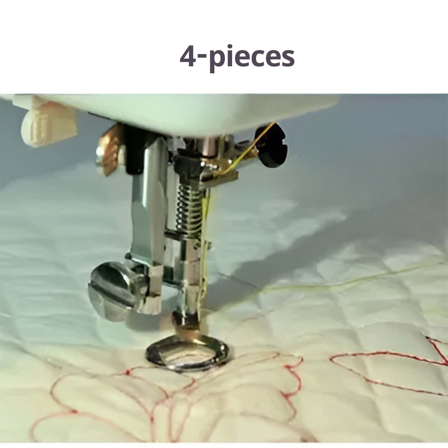 Free Motion Spring Foot for Low Shank Zig Zag Darning Quilting Machines