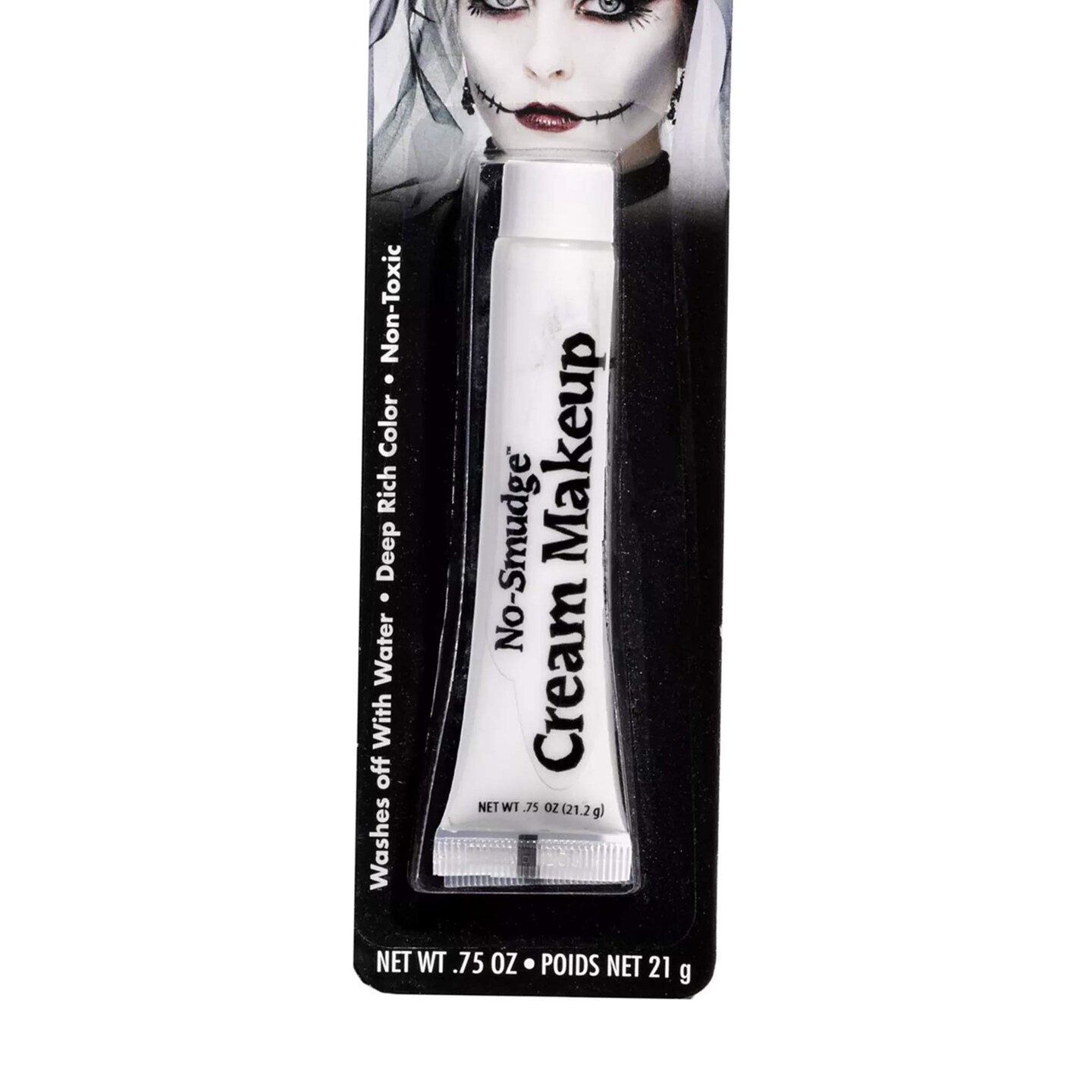 No Smear White Makeup Long-Lasting, Smudge-Proof White Face & Body Paint