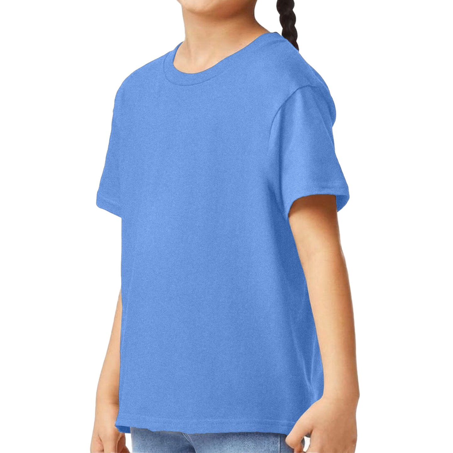 Gildan Youth Softstyle Blank T-Shirt for DIY Crafts, Heat Transfer Vinyl, Screen Printing & Sublimation