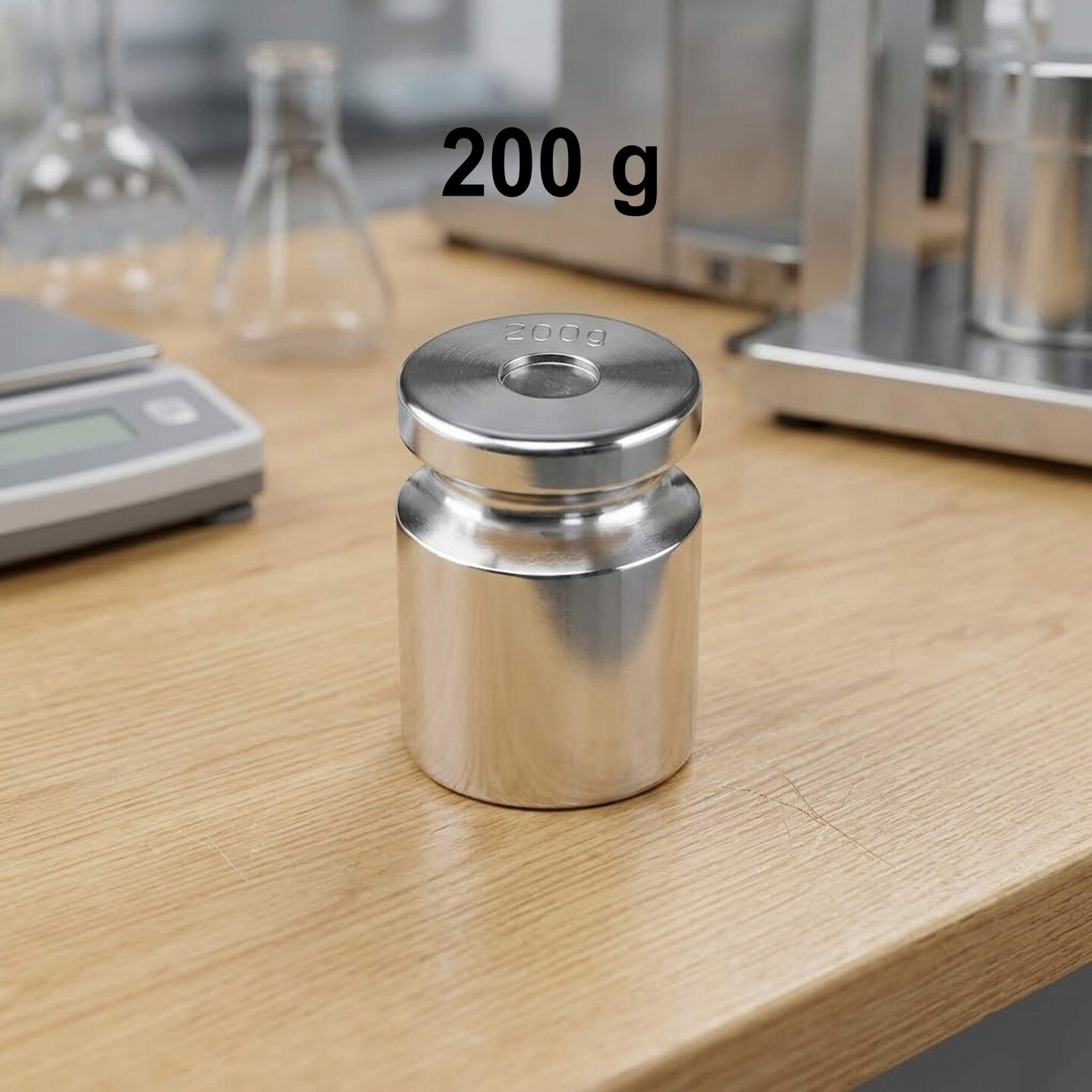 Class 5 Stainless Steel Weight 200 g Reliable Calibration Tool