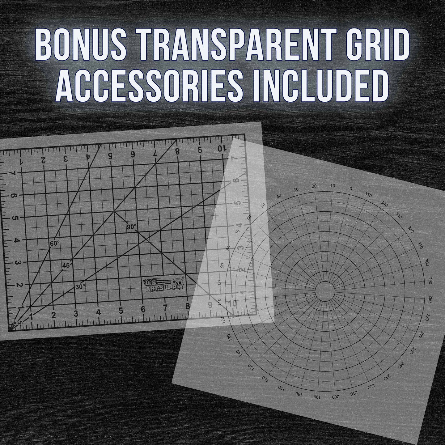 Lightmaster 18.75" Diagonal A4 LED Light Box Board - 9" x 12", Light Board Tracing Pad with Dimmable 12V Lamps, Artist Lightbox for Tracing, Drawing, Diamond Painting