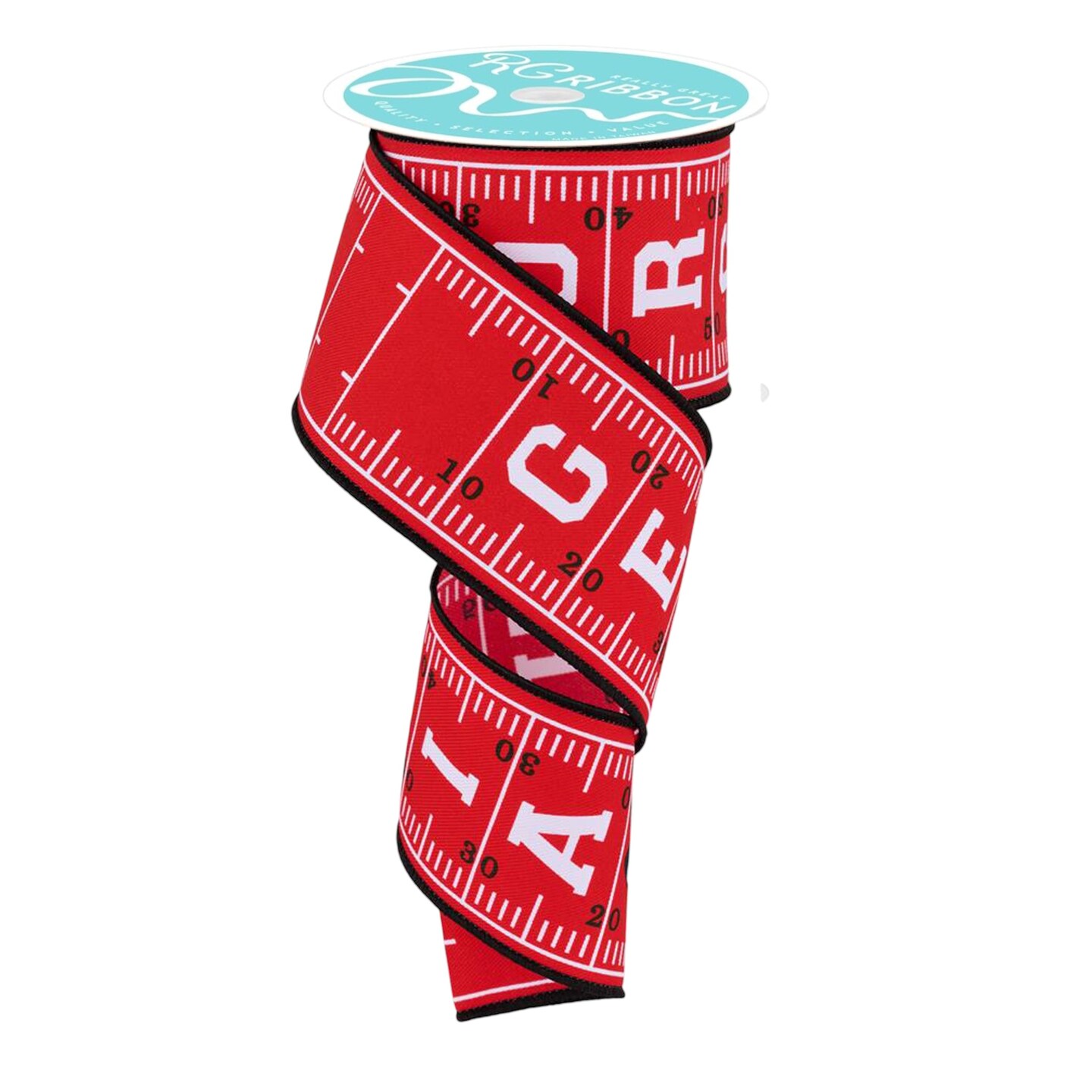 RG Ribbon: Georgia Football Wired Ribbon for Wreaths, Crafts, and ...