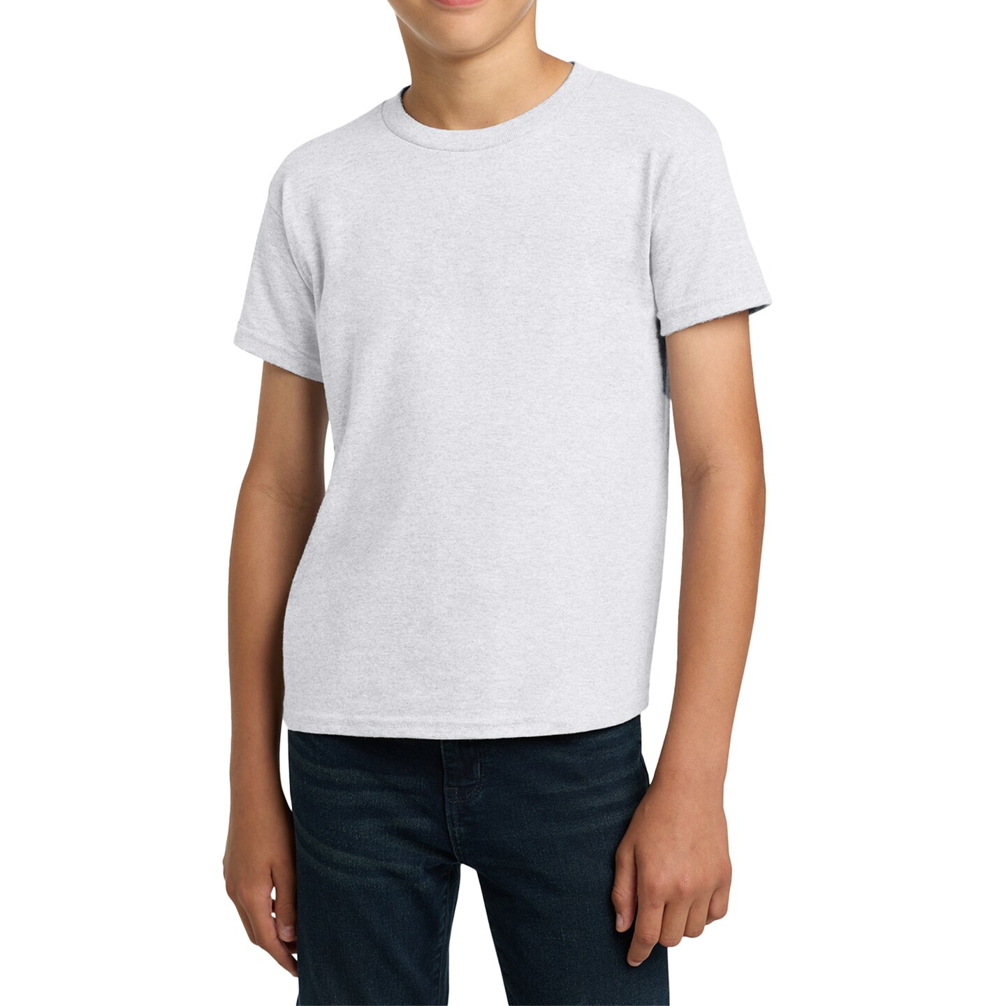 Gildan Youth Heavy Cotton T-Shirt, Plain Short Sleeve Craft & Print Ready