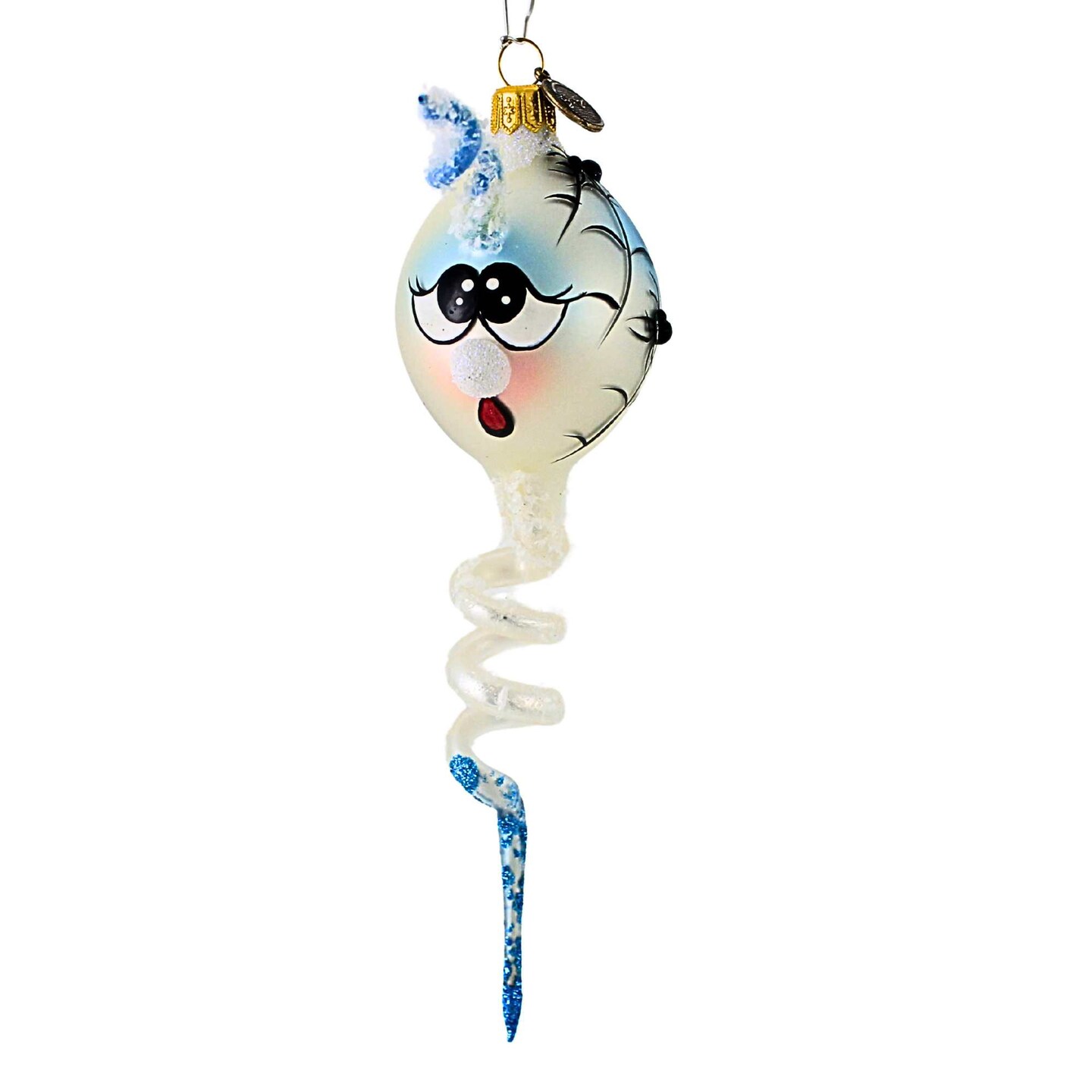 Blubom 7.0 Inch Curlicue Poltergeist Halloween Tree Ornament , Spooky Ghost