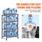 Gallon Water Jug Holder,Double Row Rack for Bottles Silver, Color ...