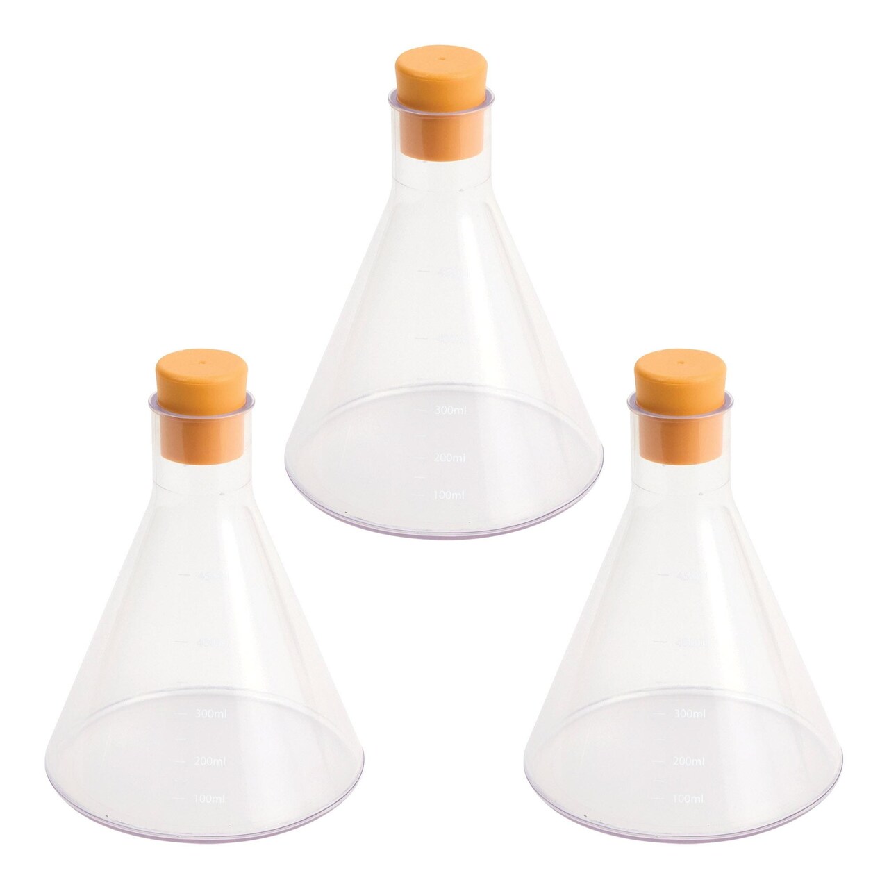 Eyfs Flasks Kaplan Early Learning Company Kids' Science Flask - Set of 3, Color ...