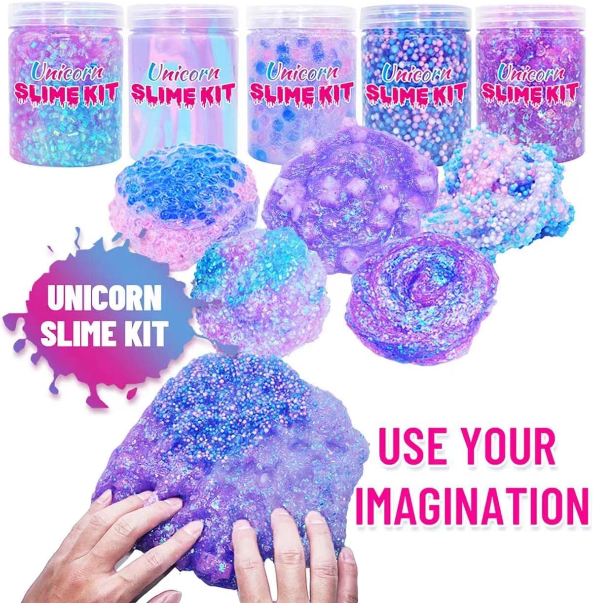 Unicorn Slime Kit for Girls