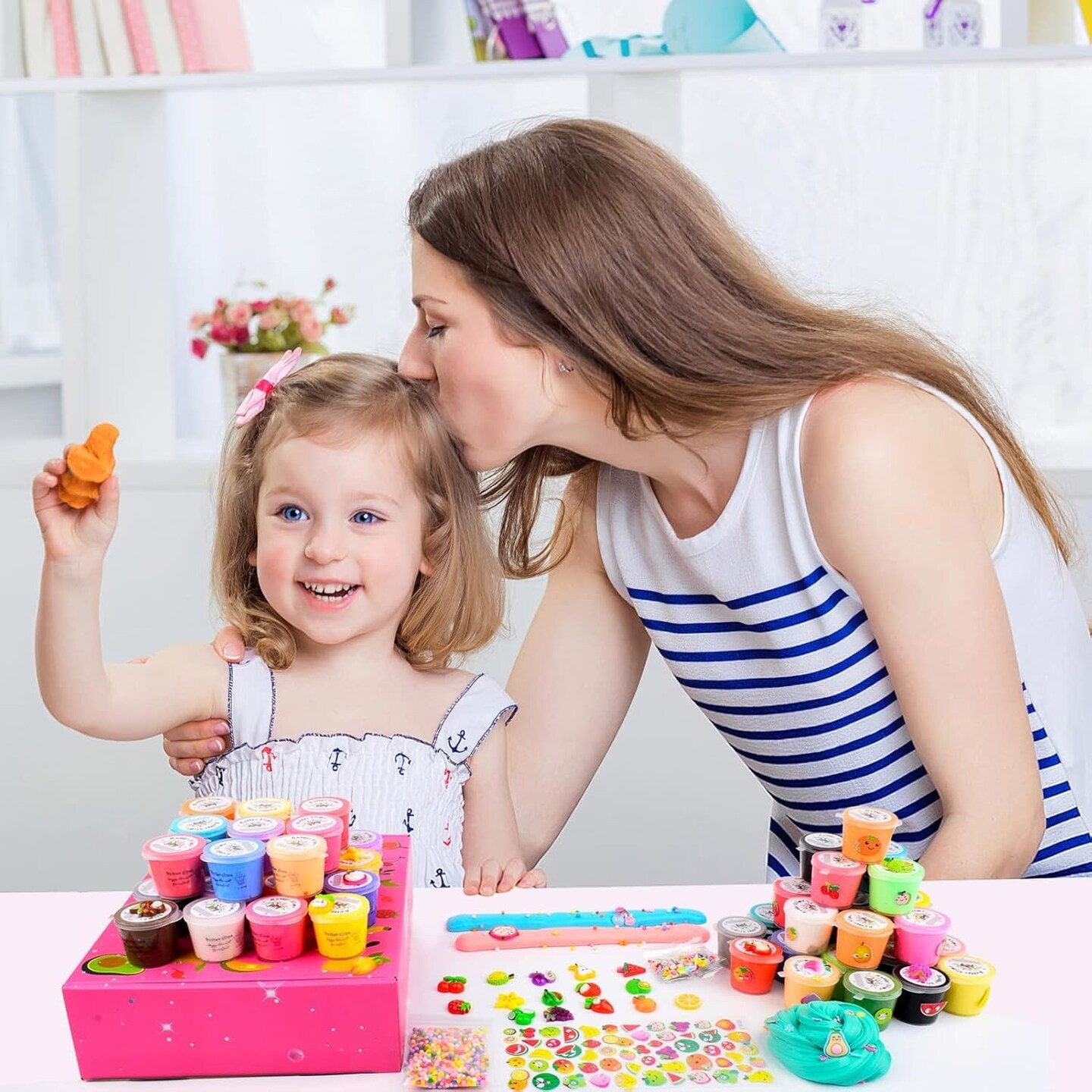 Slime Kit with 54 Pack Mini Butter Slime