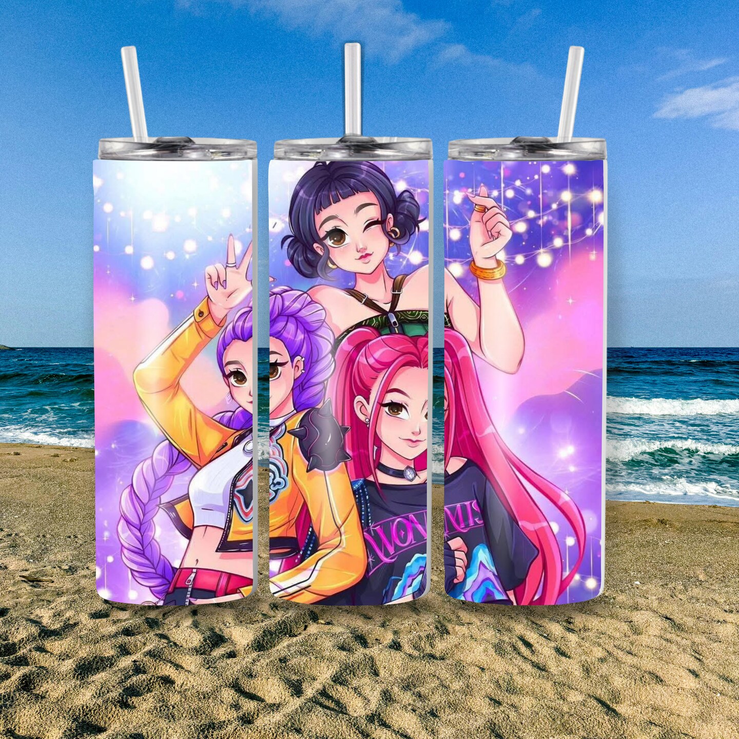 Twinkle Polaris アソートボックス 6体セット　クラファン外箱付き Huntrix 20 oz tumbler | MakerPlace by Michaels