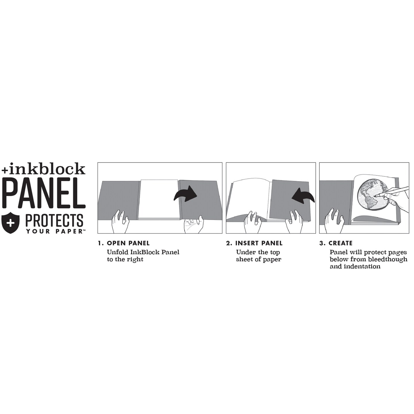 Clearprint 1000H 100% Cotton Design Vellum Field Book with "Ink Block" Panel and Fade-Out Grid, 16 lb. / 60 GSM, 50 Sheets/Book