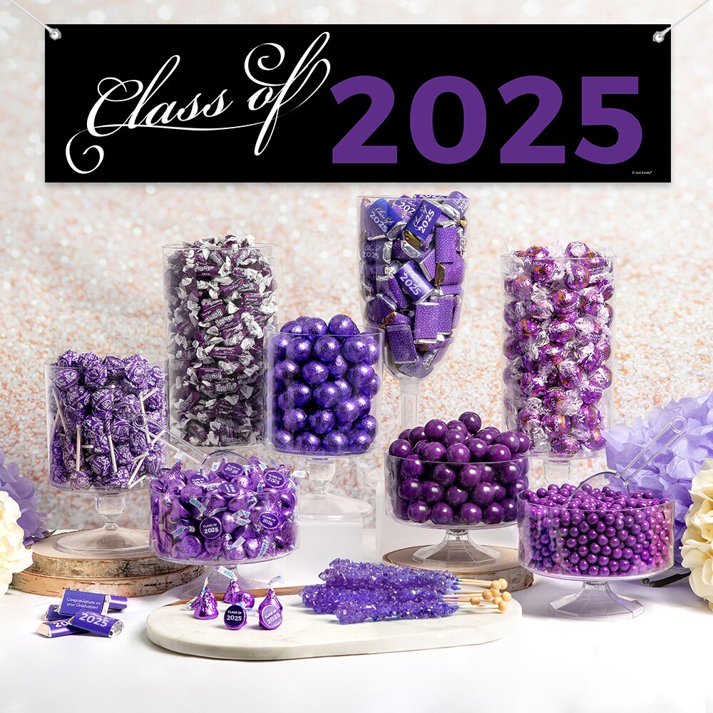 Graduation Candy Buffet Class of 2025 Party Favors Class of 2025 by Just Candy