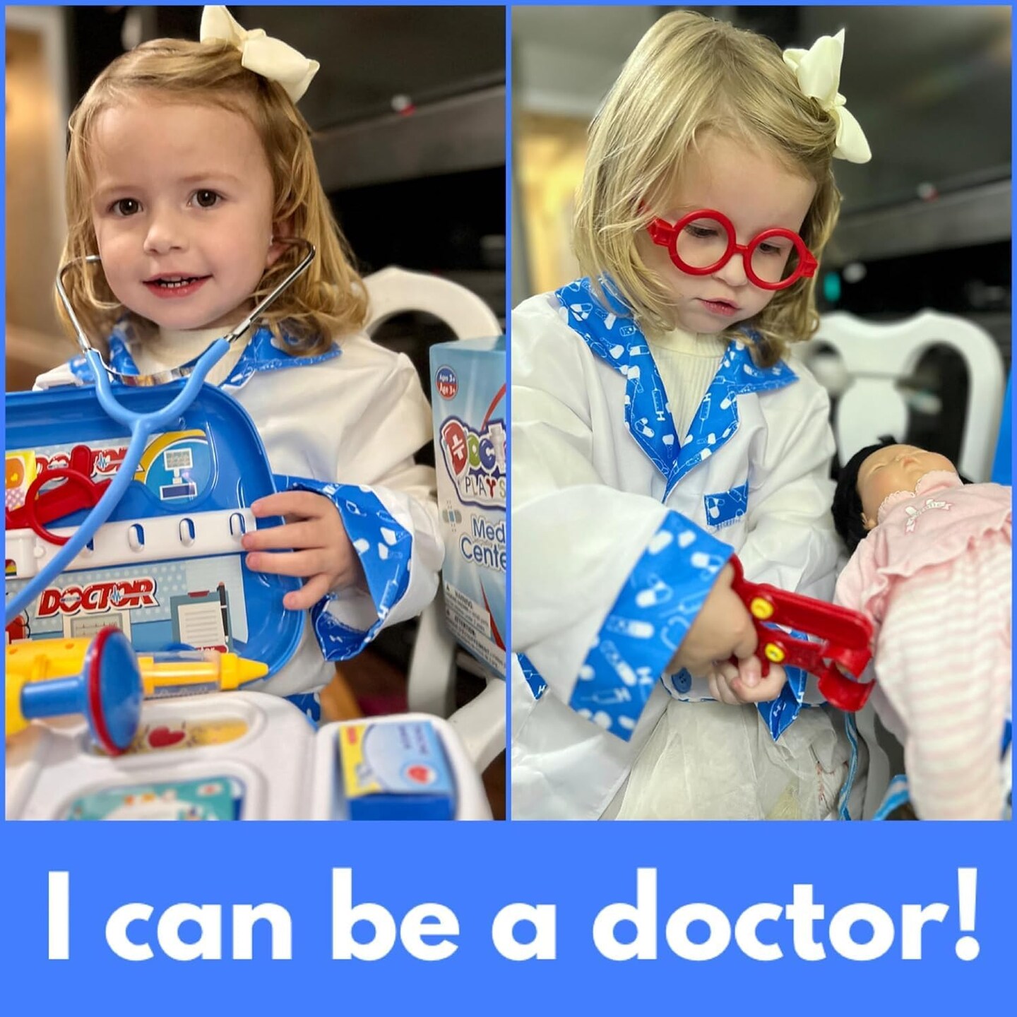 Kids Doctor Kit for Girls, Doctors kit for Kids 22 Pieces Doctor