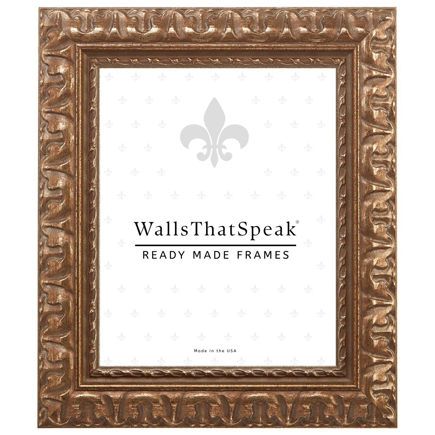 20x20 Picture Frame, Bravado 2 Inch MDF Moulding, Wall Display Frame for Art, Posters, or Photos by wallsthatspeak