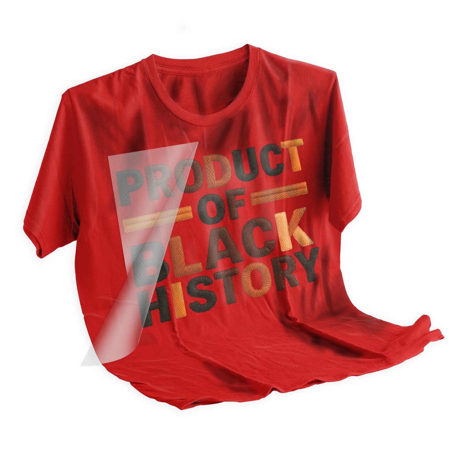Product Of Black History Faux Yarn Ready To Press DTF Transfers