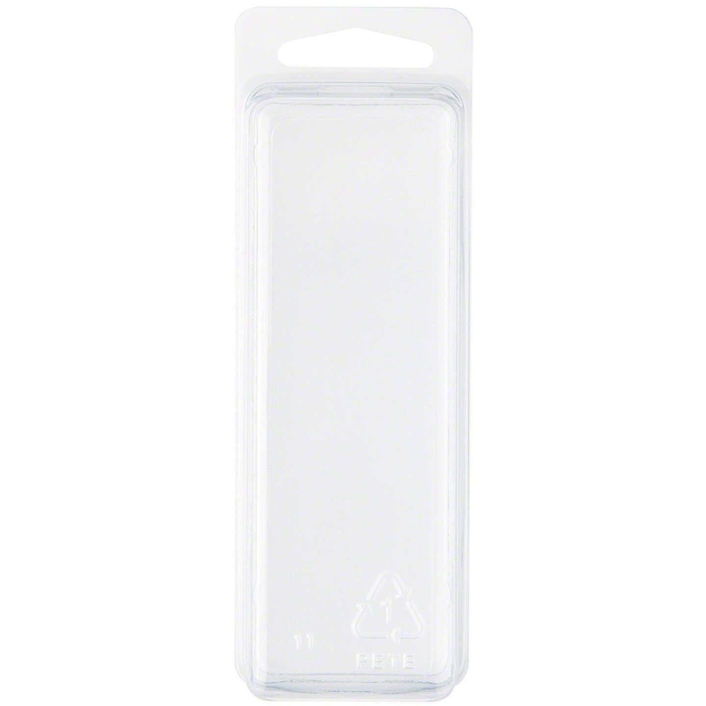 Collecting Warehouse Clear Plastic Clamshell Package / Storage Container, 4.19&#x22; H x 1.5&#x22; W x 1.25&#x22; D