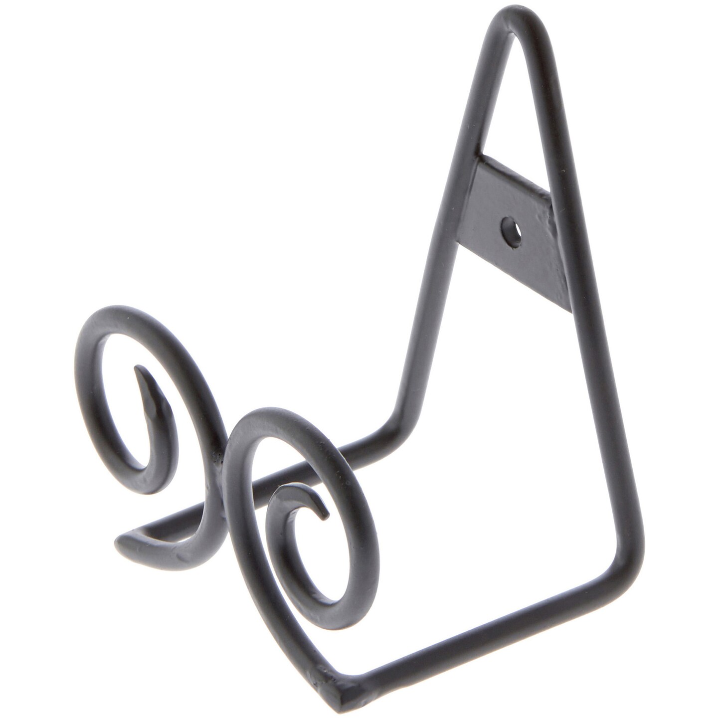 Bard&#x27;s Black Twin Scroll Wall Mountable Display Easel Stand, 3.5&#x22; H x 3.75&#x22; W x 2.5&#x22; D