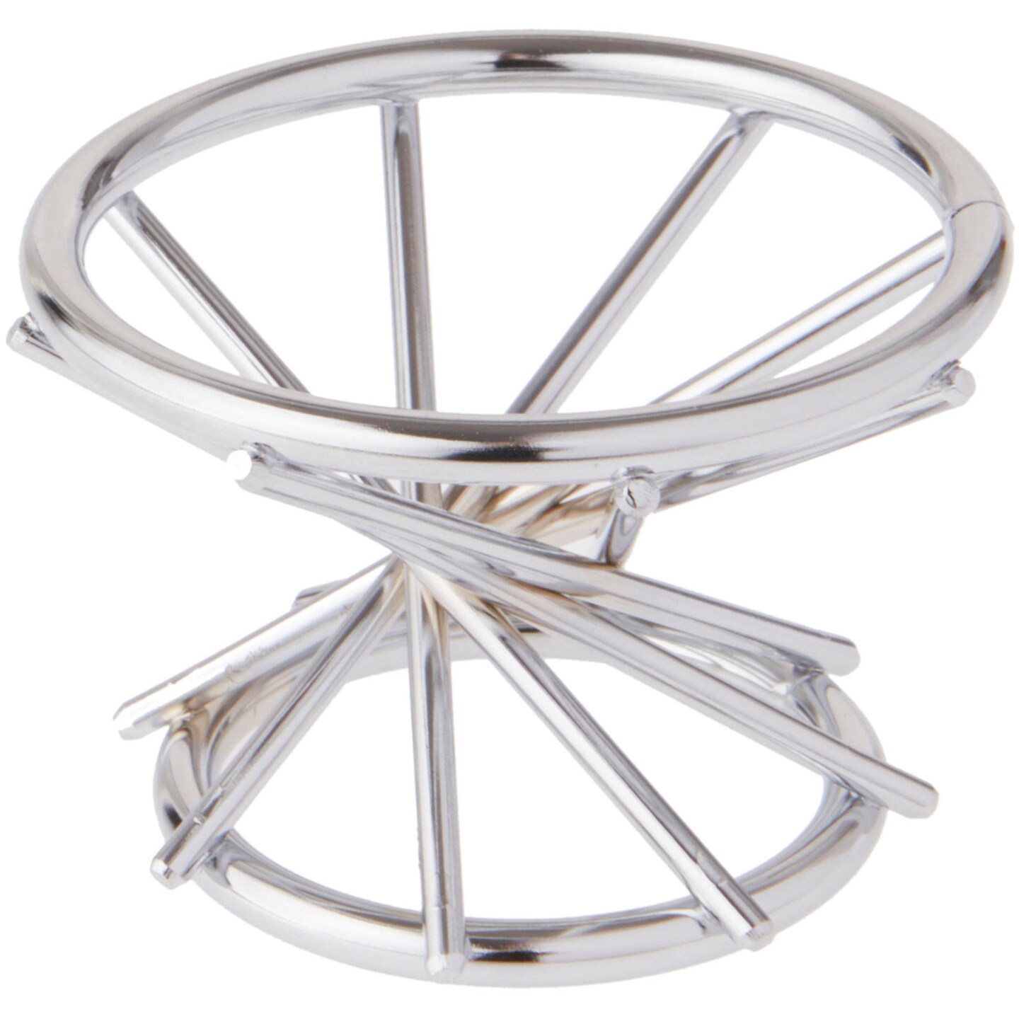 Bard's Egg Stand/Holder, Swirl Leg, Reversible 1.4375" and 2" Display Diameter
