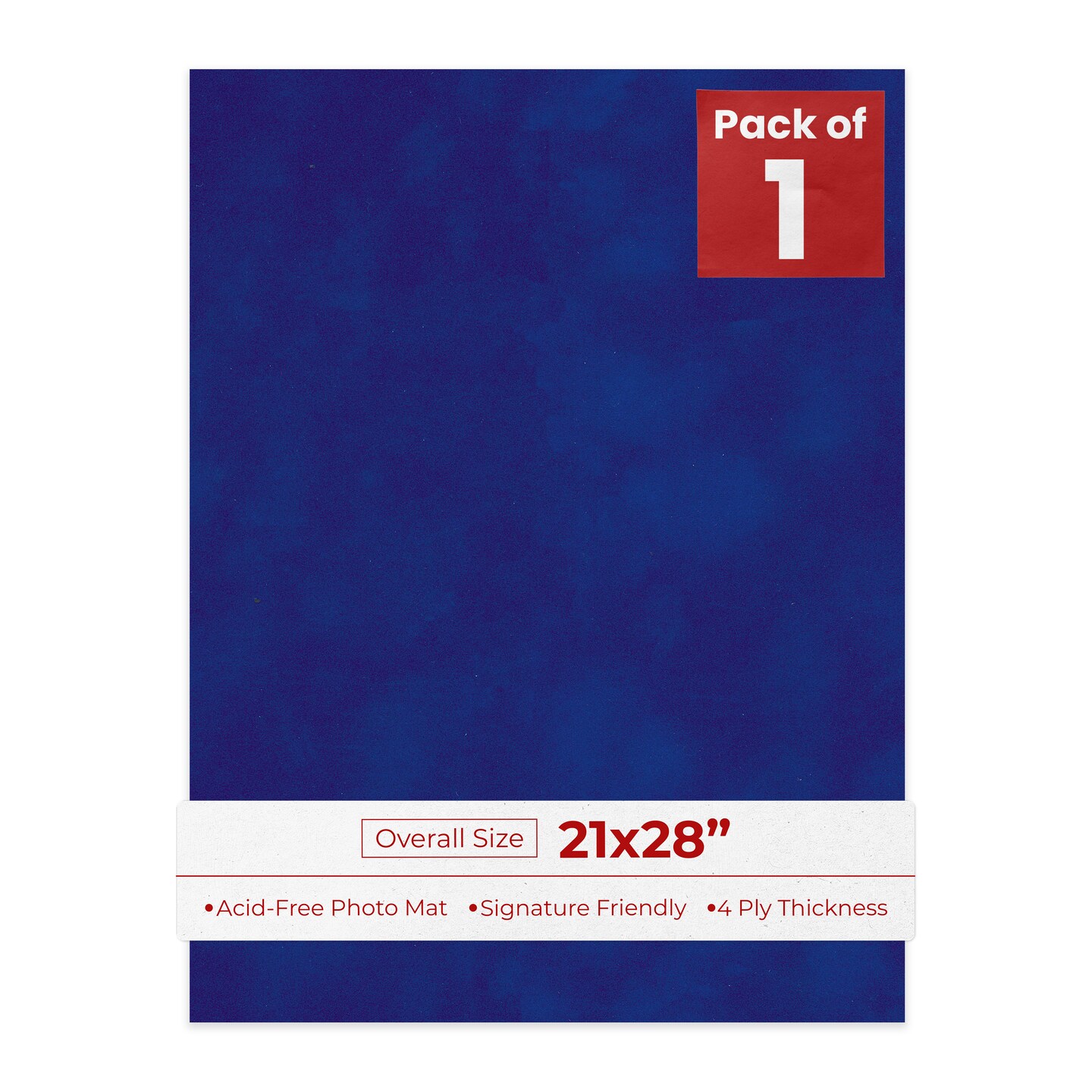 21x28 Royal Blue Suede 21x28 Uncut Mat Board - Blank Sheets, No Opening ...