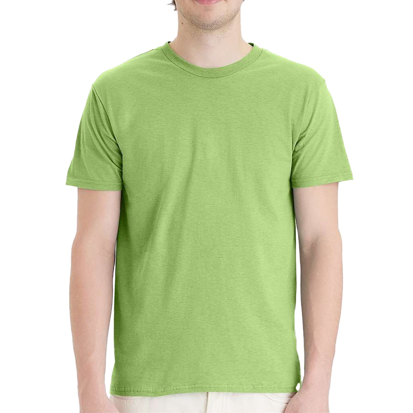 Hanes Perfect-T Blank T-Shirt, Crewneck Short Sleeve Basic Plain Tee
