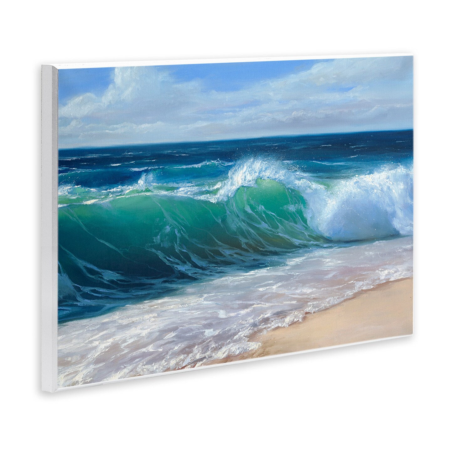 Stupell Industries Content Beach Waves Shore Wall Plaque, design by Dimitri Sirenko