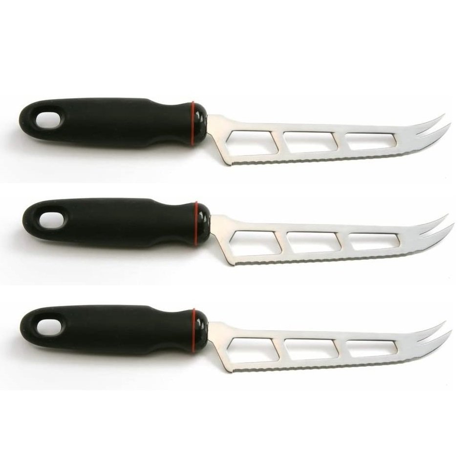 Norpro 11" Long Grip-EZ Handle Stainless Steel Cheese Slicer / Angel Food Cake Knife