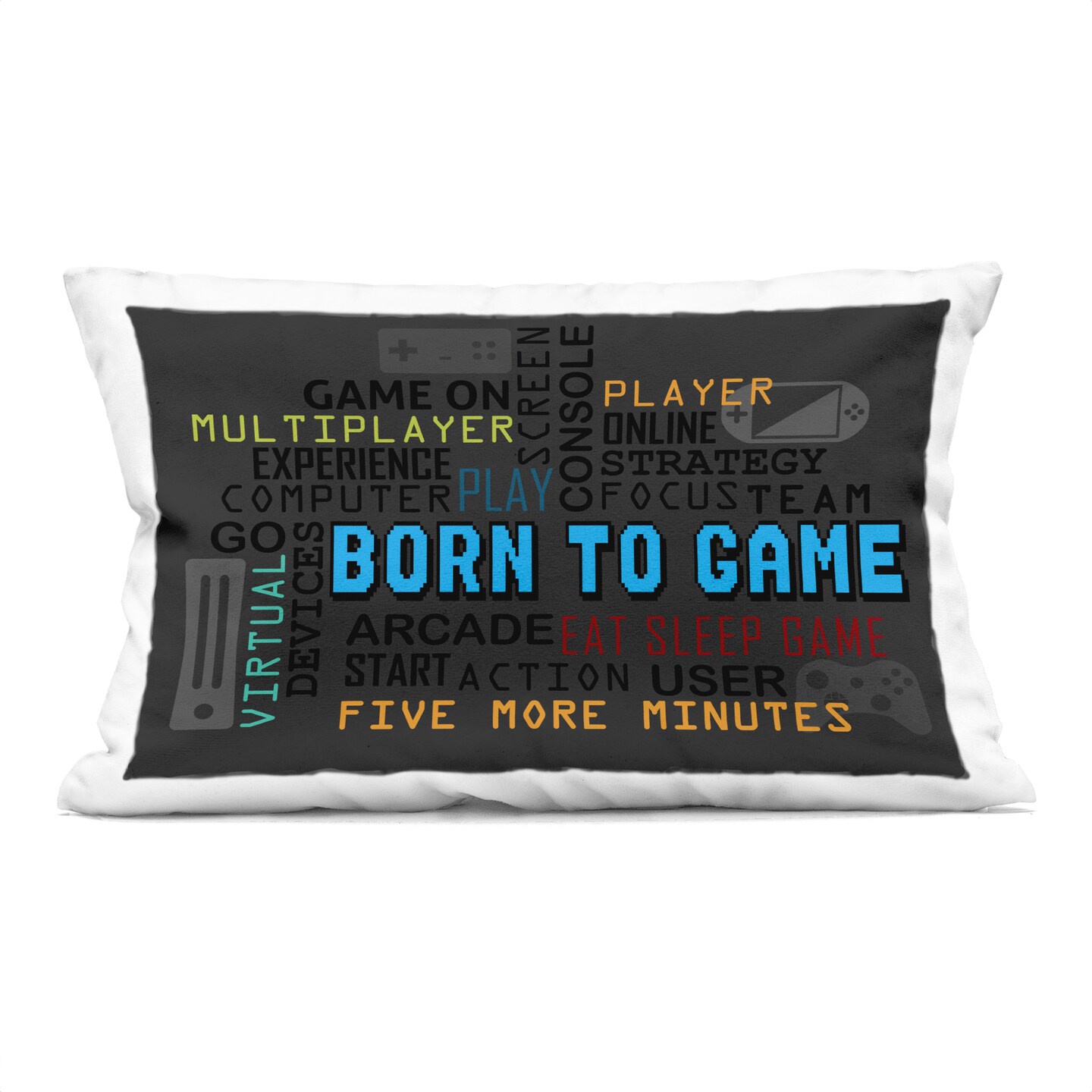 Stupell Industries Born To Game Arcade Decorative Printed Throw