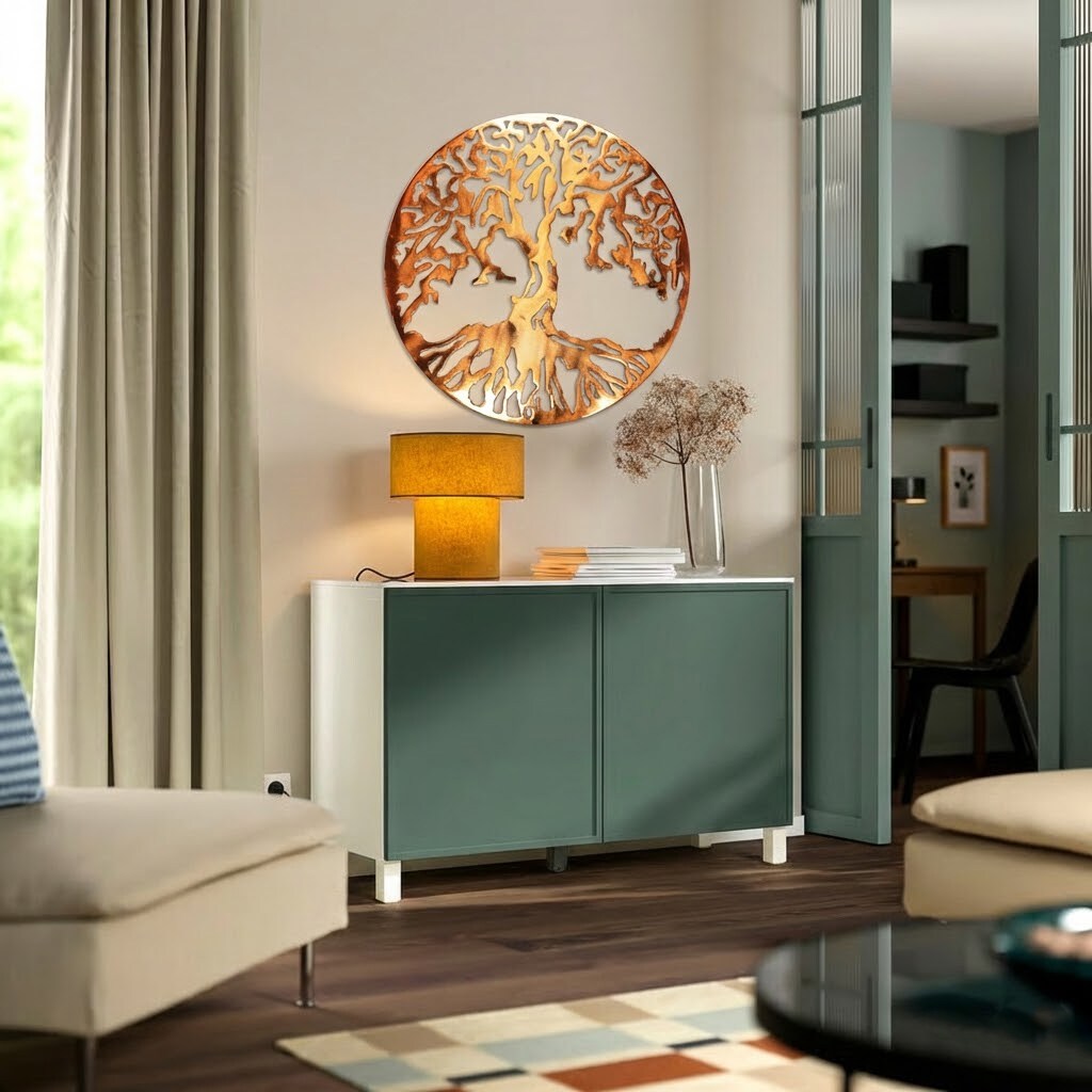 Tree Of Life Metal Wall Art | Nature-Inspired Home Decor