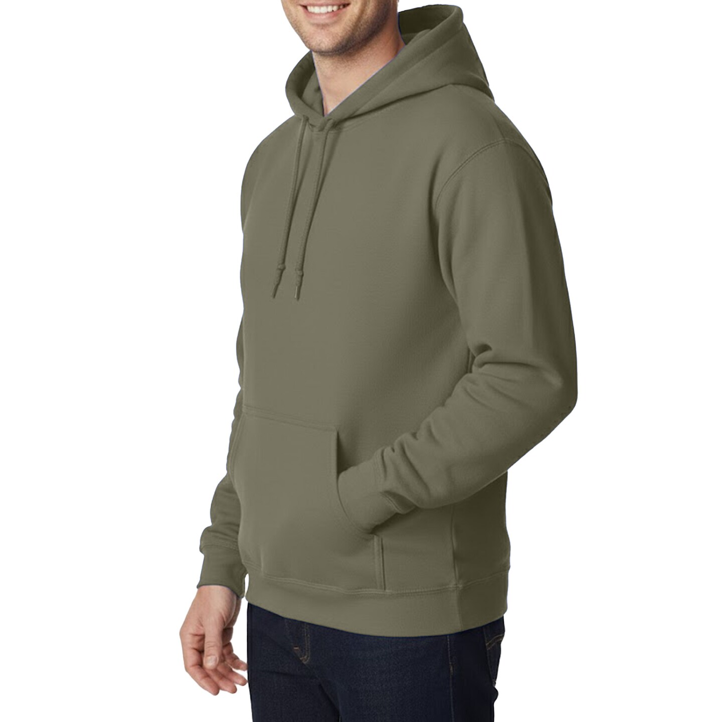 Gildan Unisex Fleece Hooded Sweatshirt 18500, Pullover Hoodie for Arts & Craft