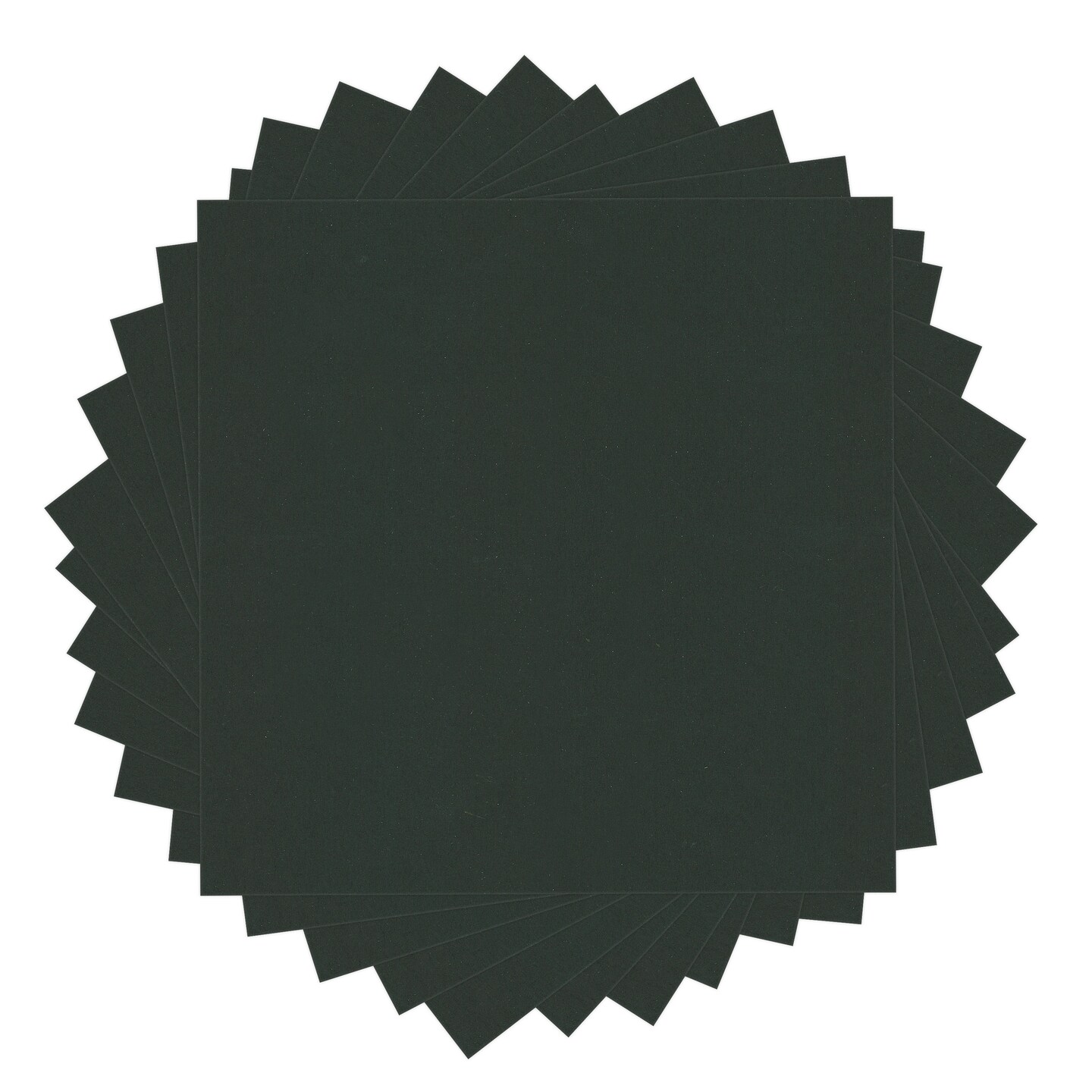Textured Black 10x10 Uncut Mat Board - Blank Sheets, No Opening