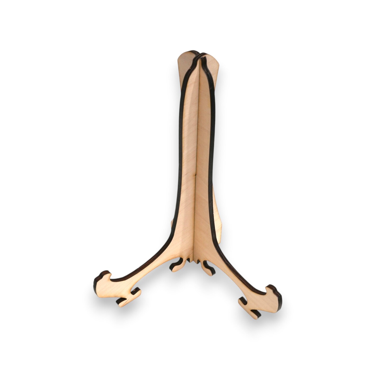 50 State American Puzzle Map - Art Kit - Raw Wood 12x18 - With Stand