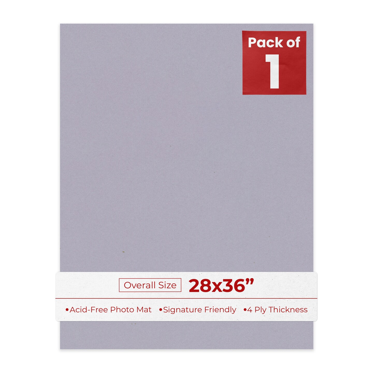 Blue Stone 28x36 Uncut Mat Board - Blank Sheets, No Opening, Color ...