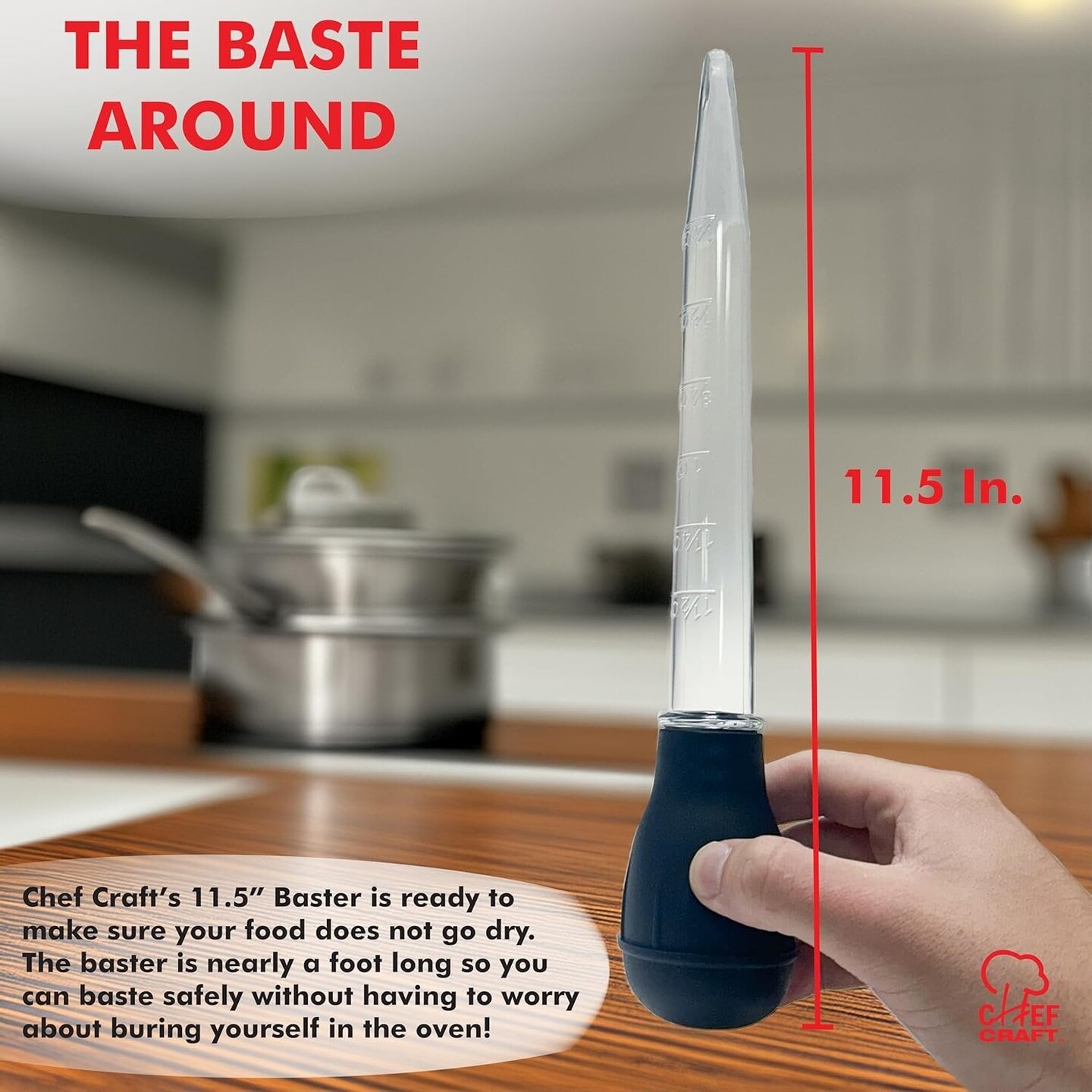 Chef Craft Turkey Baster - Thumbnail 4