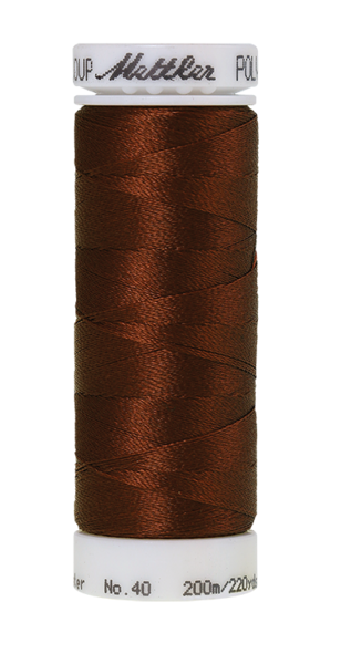 Coffee Bean (3406-1344) | Poly Sheen (200M / 220Y) | Mettler Thread
