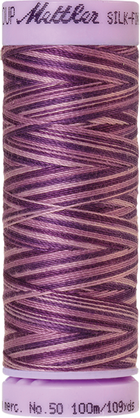Lilac Bouquet (9075-9838) | Silk-Finish Cotton Multi 50wt (100M / 109Y) | Mettler Thread