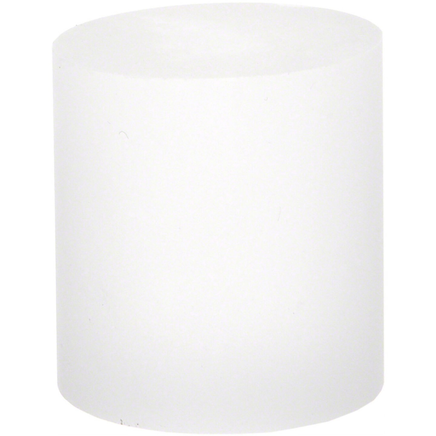 Plymor Frosted Acrylic Solid Cylinder Round Display Riser, 1.5" H x 1.5" W