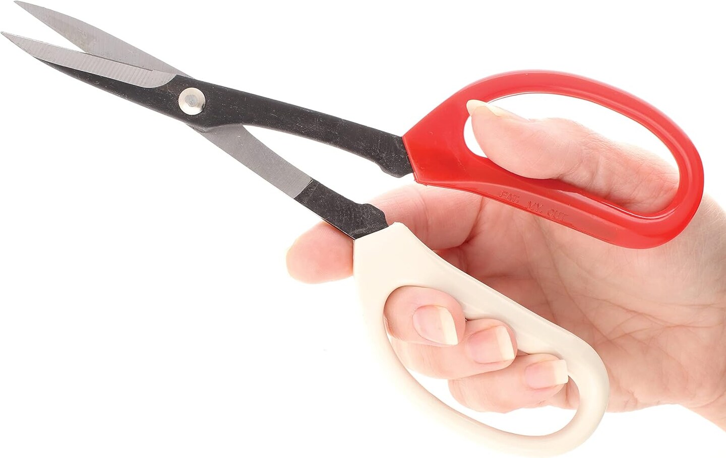 The Beadsmith Plate Shears – Metal Elements – Heavy Duty Scissors – Made of Carbon Steel – 8 Inches/20.3mm Long, 1.75in/44.45mm Cutting Blades – Cuts Up to 20 Gauge Metal Sheet Stock