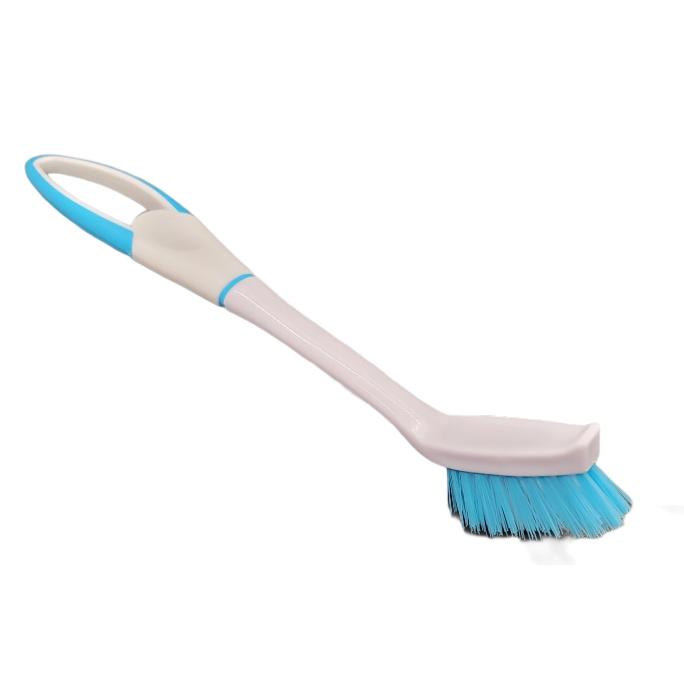 Narrow Bristle Angled Non-Slip Floor and Tile Grout Cleaning Scrub Brush