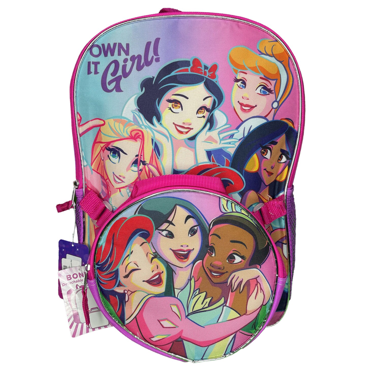 Disney Princess Backpack and Lunch Bag
