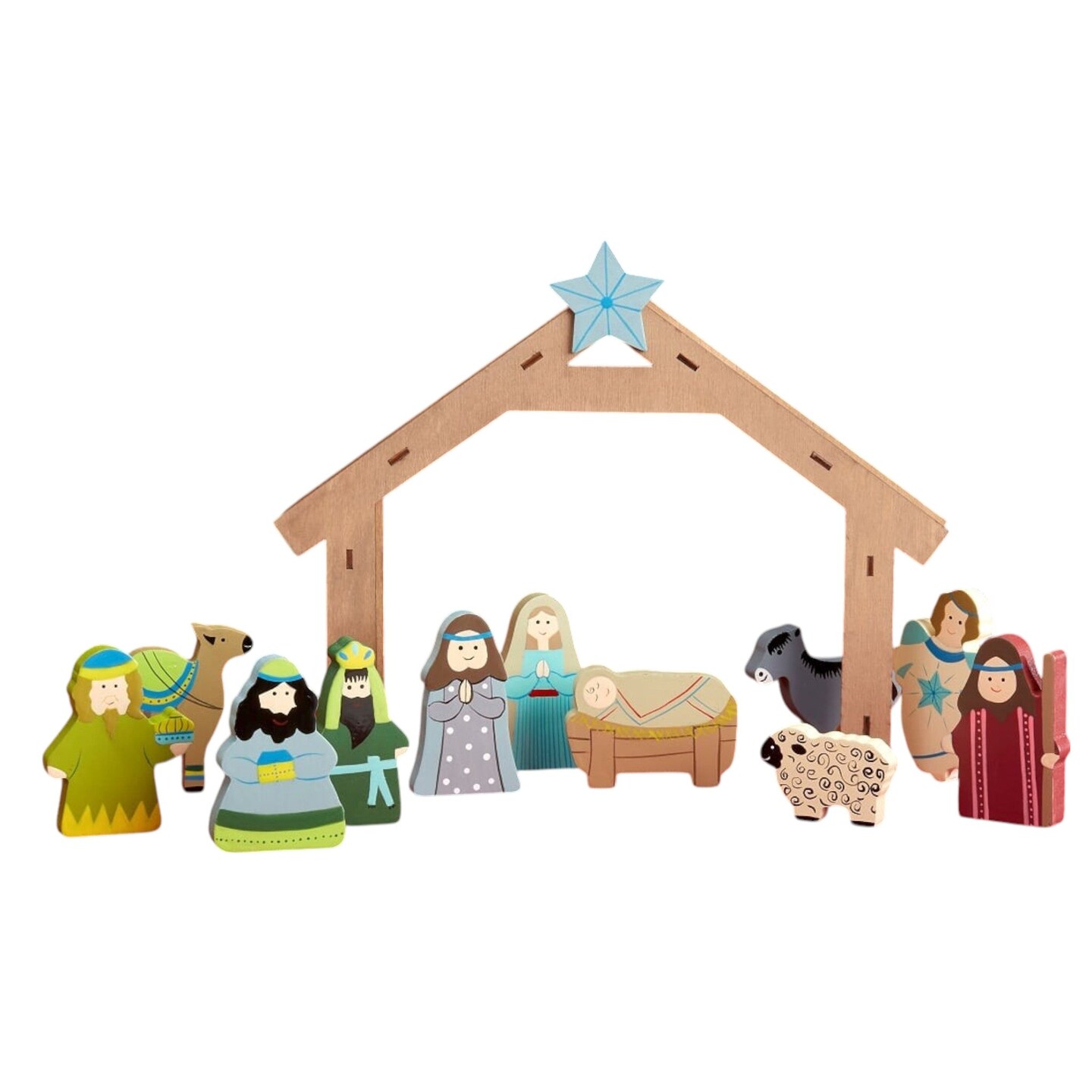 Children&#x27;s Nativity Set - 12 Piece Set