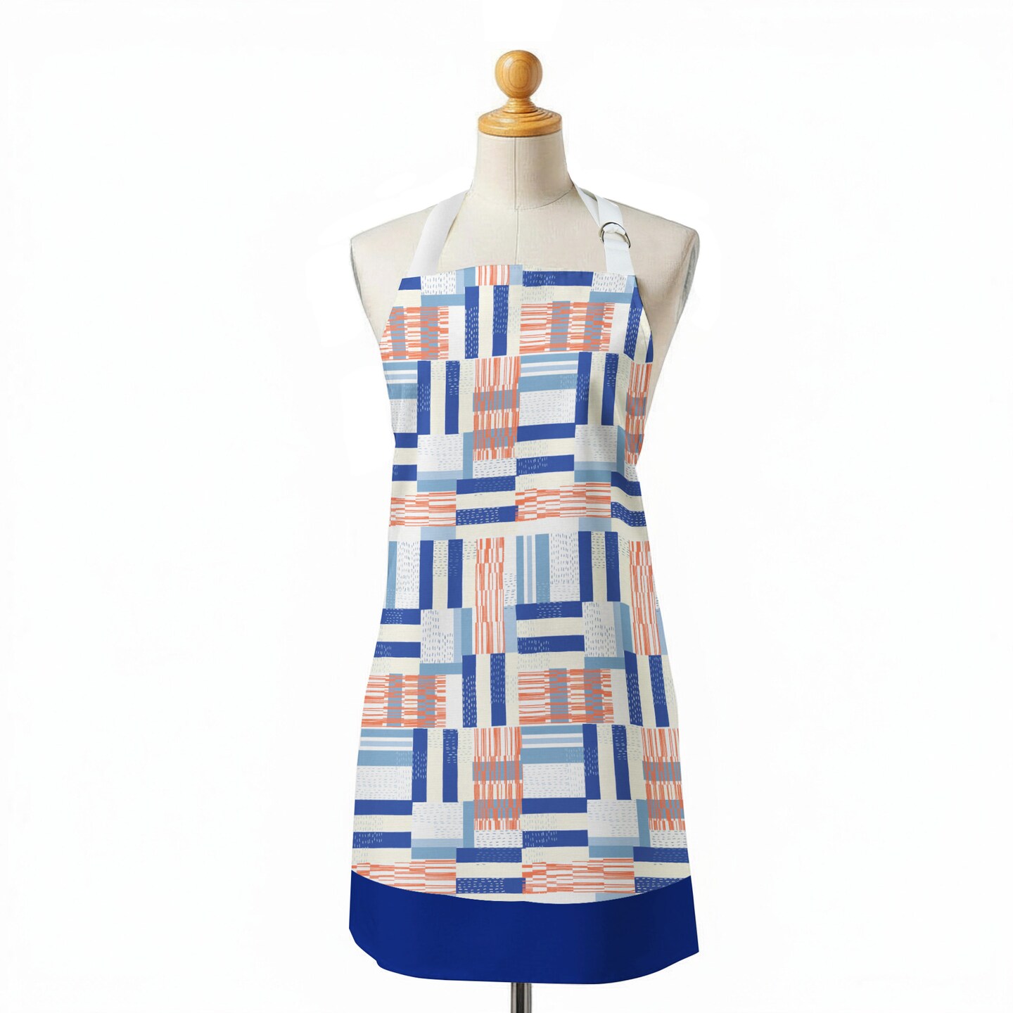 Crosscut Sewing Co.® Apron Sewing Project Kit - Easy DIY Sewing Project for Beginners with Fabric, Pattern & Video Tutorial