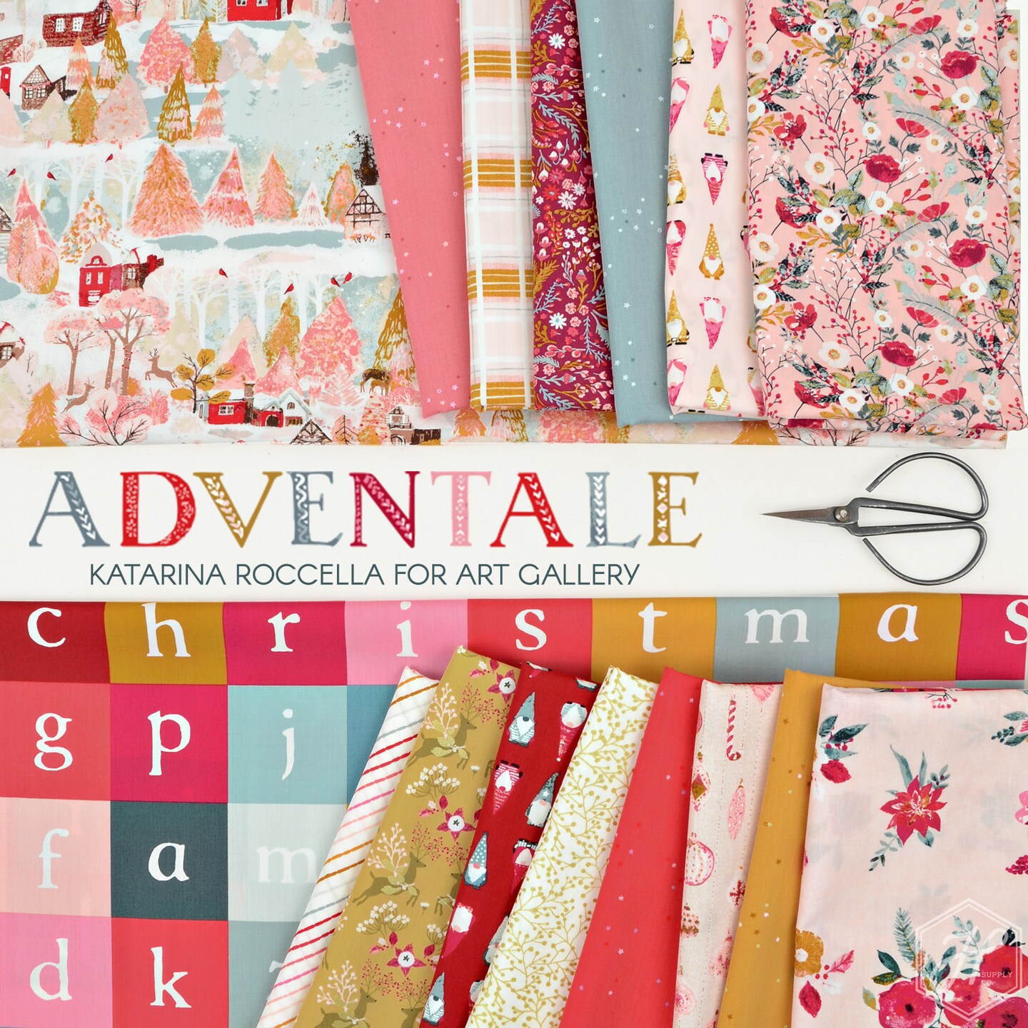 Advent Calendar Panel in Multi (adv25919) | Adventale | Katarina Roccella | Art Gallery