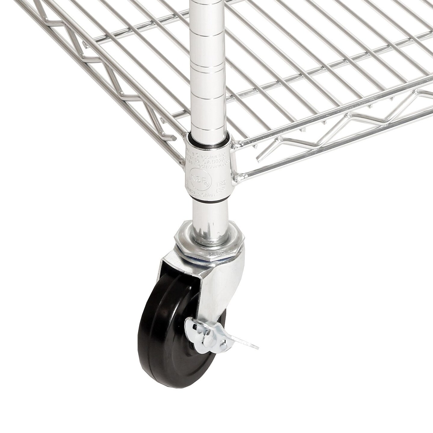 Seville Classics UltraDurable 5-Tier NSF Steel Shelving, 36" W x 24" D x 76" H