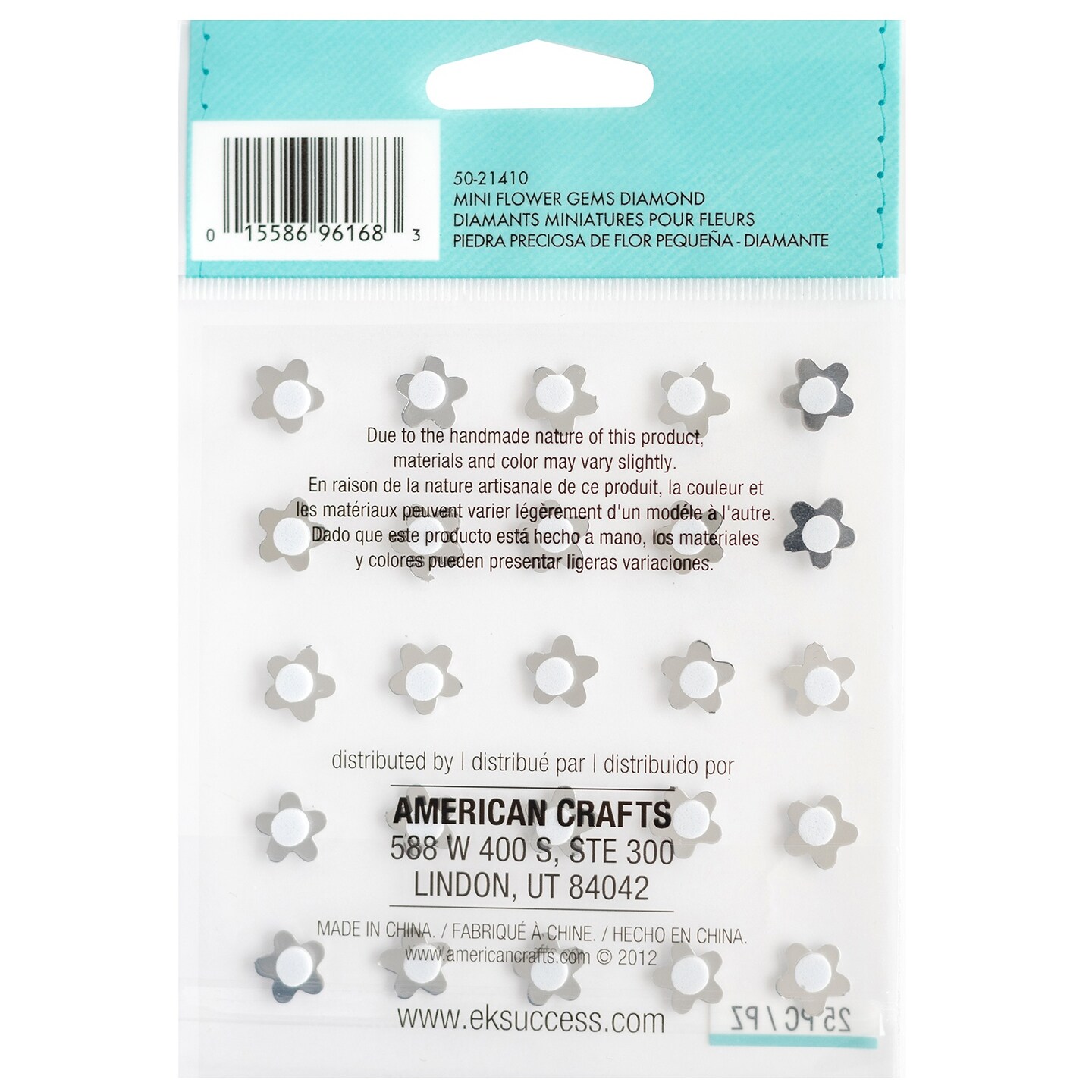 Jolee's Boutique Themed Embellishment-Diamond Mini Flower Gems